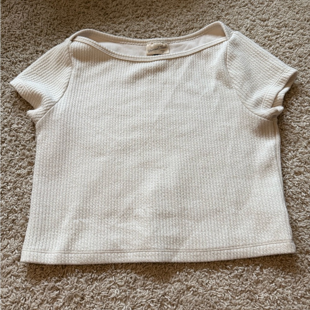 Universal Thread Off-White Knit Top